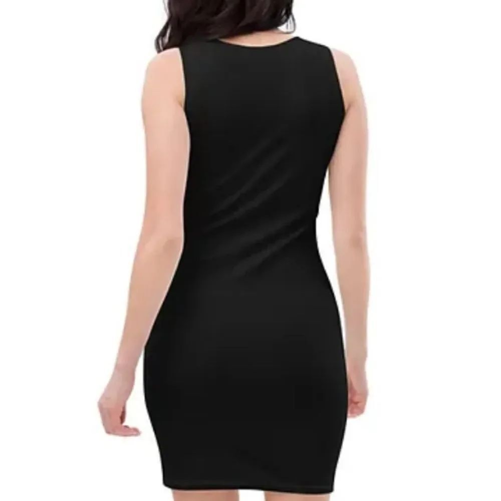BRAND NEW A'GACI A'GACI SLEEVELESS ROUND NECKLINE MINI DRESS